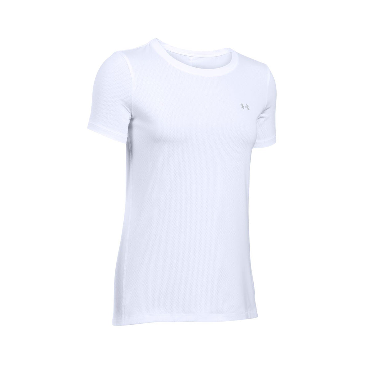 Funktionströja för kvinnor - Under Armour - Heat Gear Armour - Kortärmad - Vit