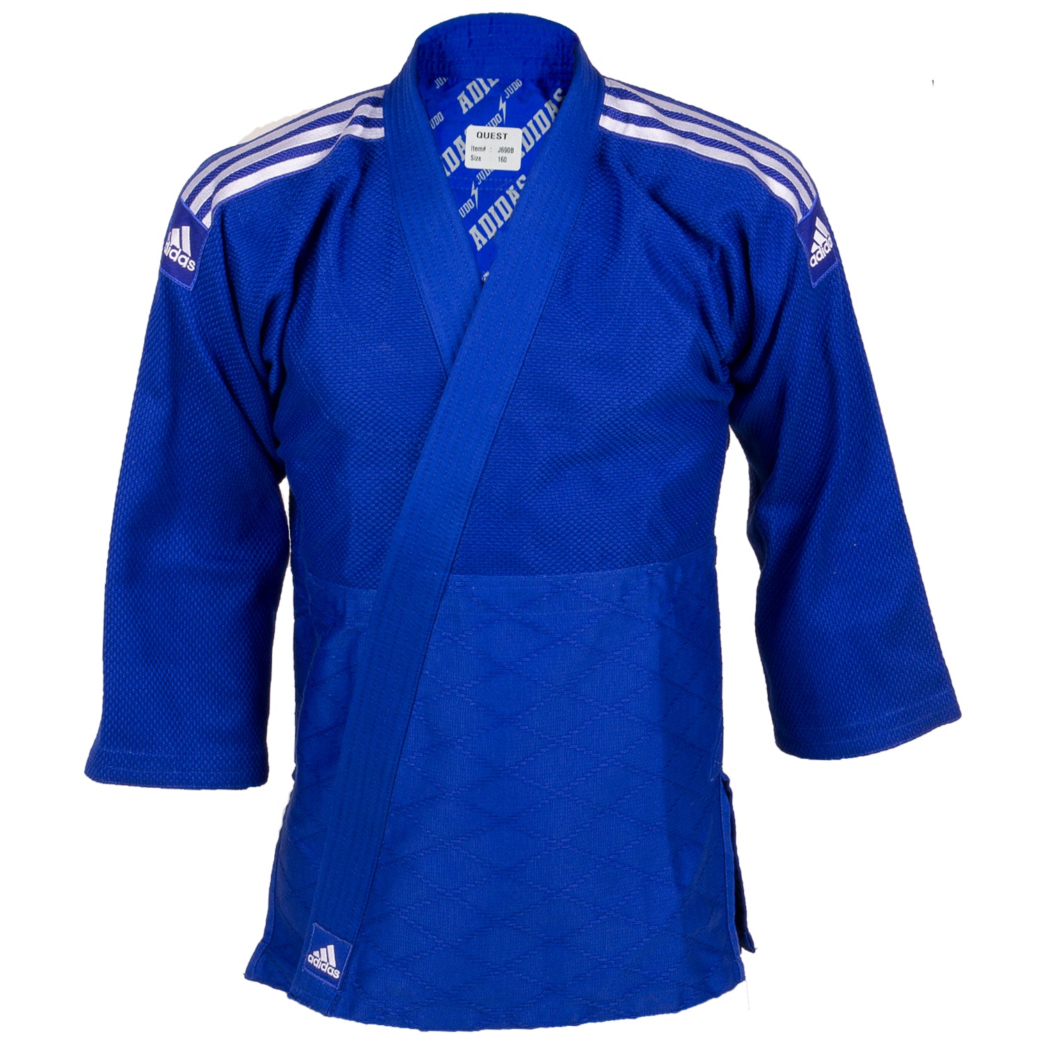 Judo Uniform - Adidas Judo - 'Quest J690' - Blå-Vit