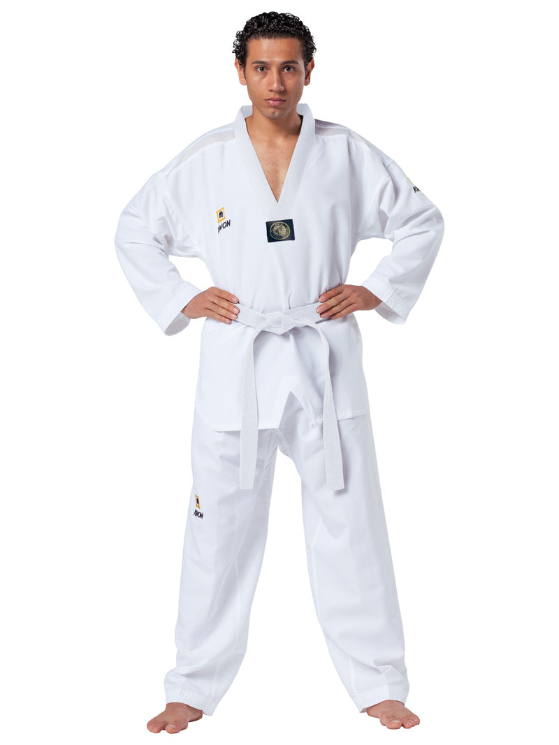 Taekwondo Dragt - Kwon - Fightlite - Hvid krave