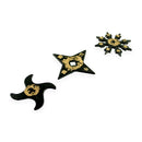 Dummy Vapen - Träningsvapen - Nippon Sport - 'Shuriken' - Svart