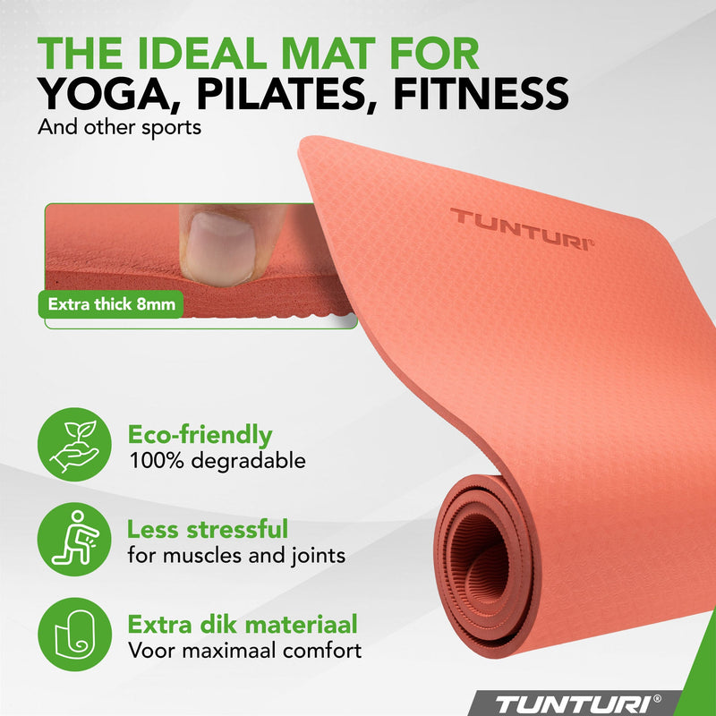 Yogamatta - Tunturi - '8MM' - Rose Guld