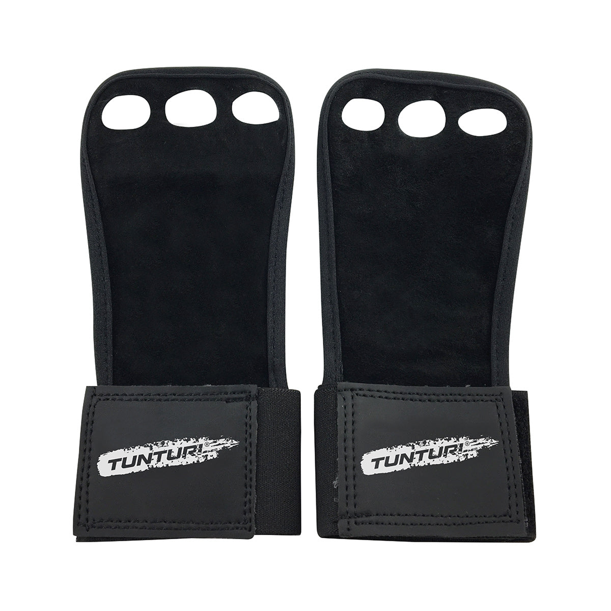 Grips - Tunturi - '3-Hole' - Läder - Svart