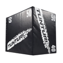 Plyo Box - Tunturi - 'EVA – 40cm x 50cm x 60cm' - Soft - Svart