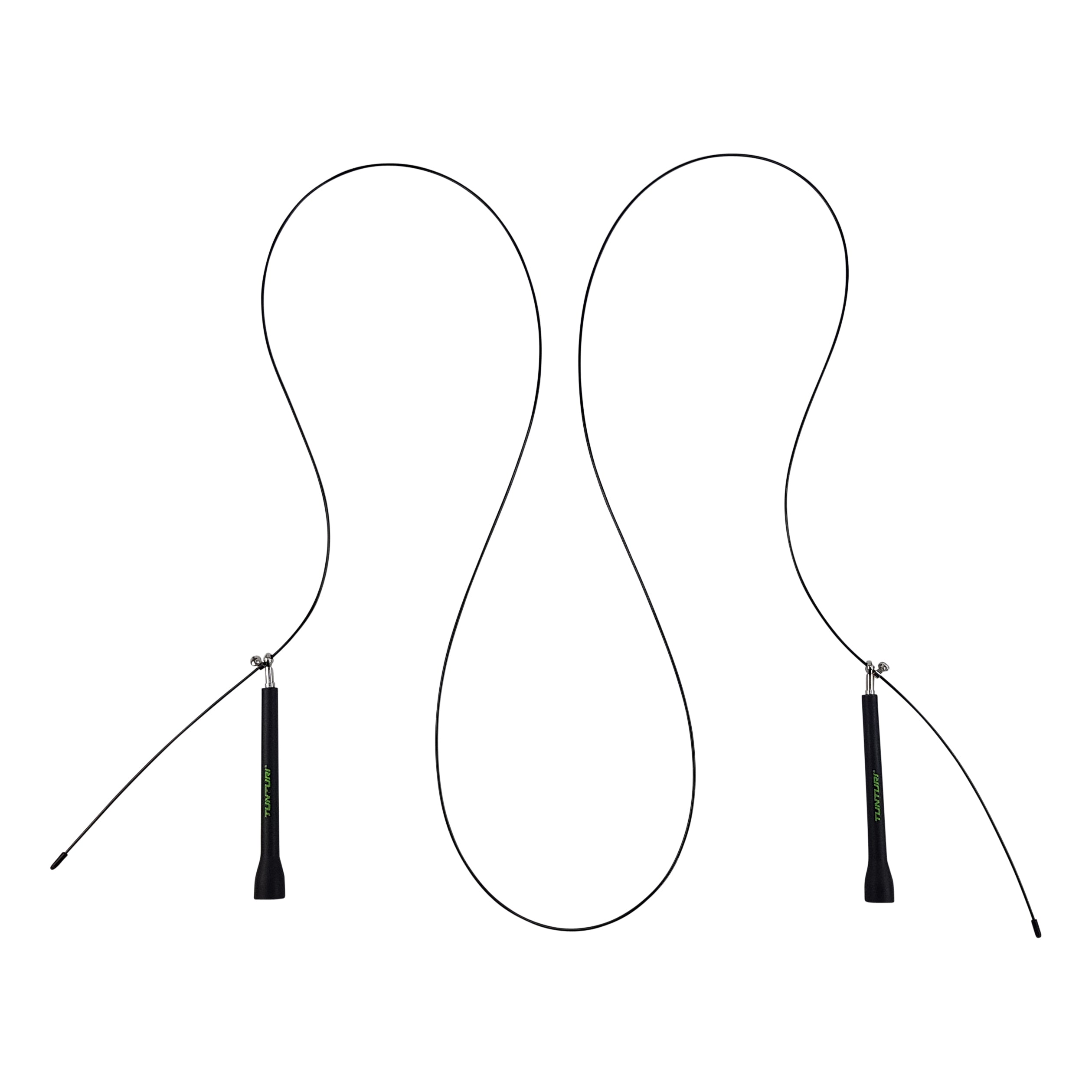 Hopprep - Tunturi - 'Steel' - Justerbar - Svart