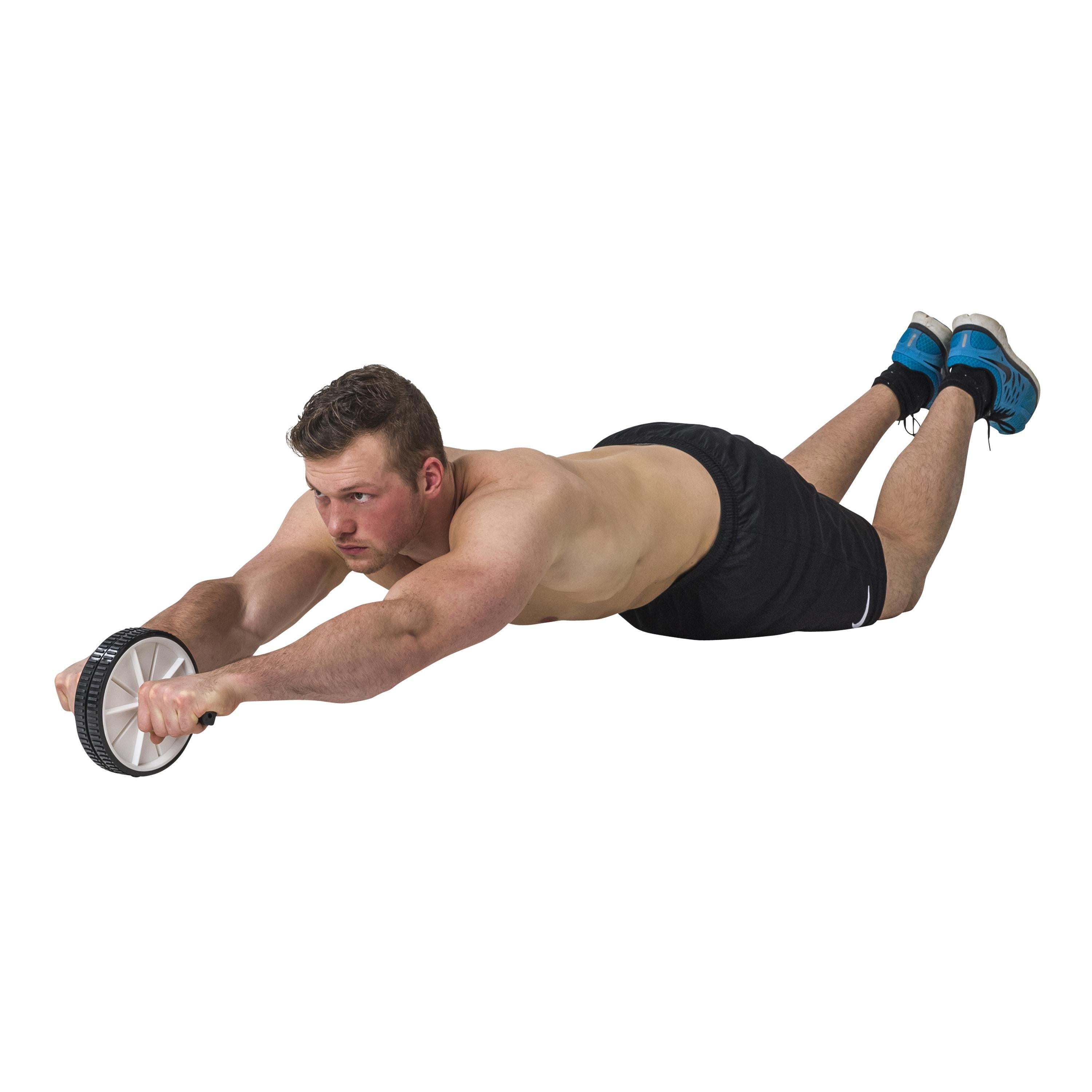 Ab-Roller - Tunturi - 'Double Wheel' - Svart