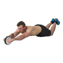 Ab-Roller - Tunturi - 'Double Wheel' - Svart