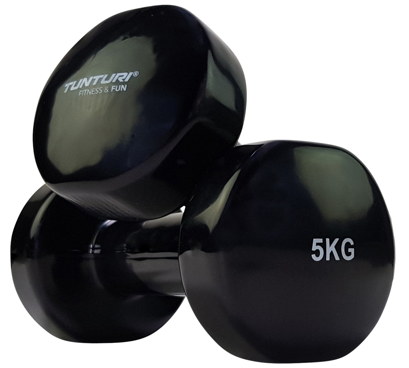 Vikter - Tunturi - 'Dumbbells' - Vinyl - Svart