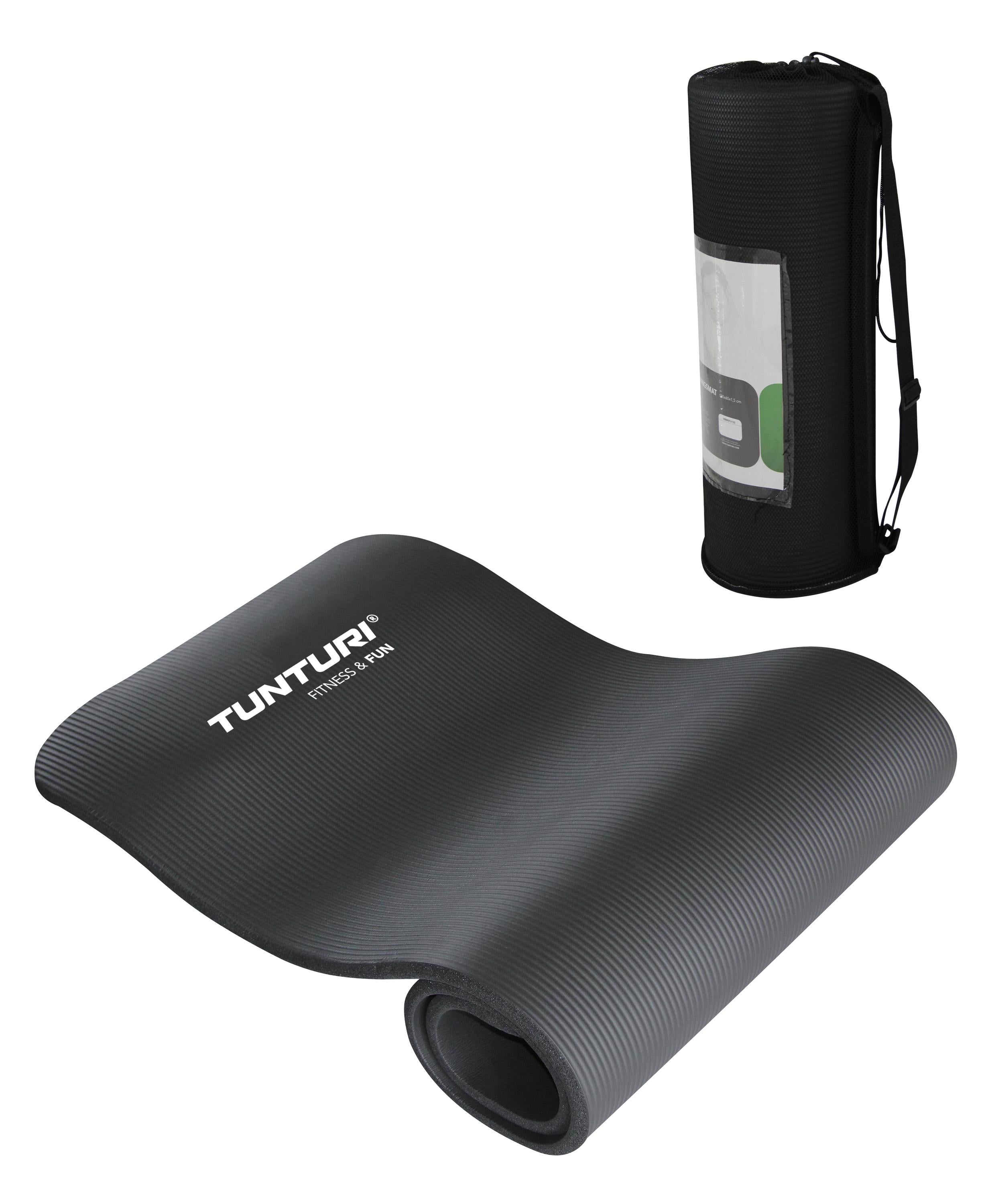 Träningsmatta - Tunturi - 'NBR' - Svart