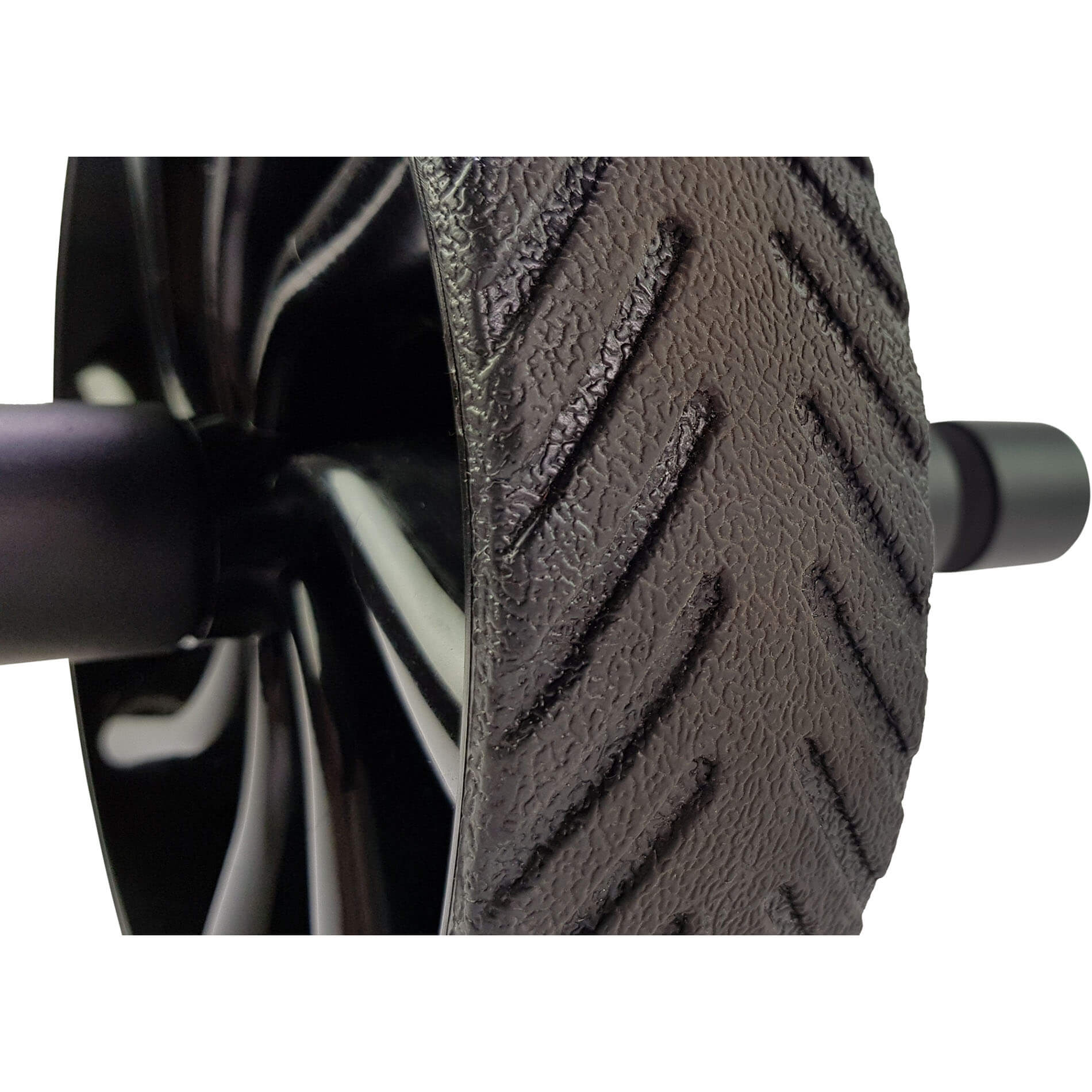 Ab-Roller - Tunturi - 'Anti-Slip' - Svart