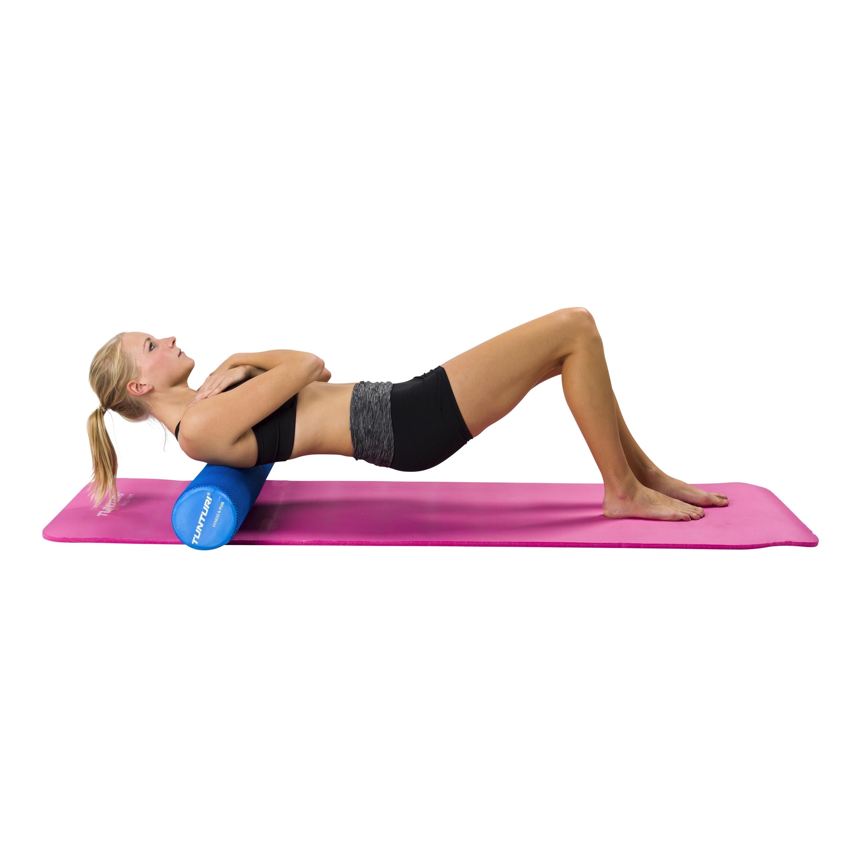 Foamroller - Tunturi - 'EVA' - 90 CM - Blå