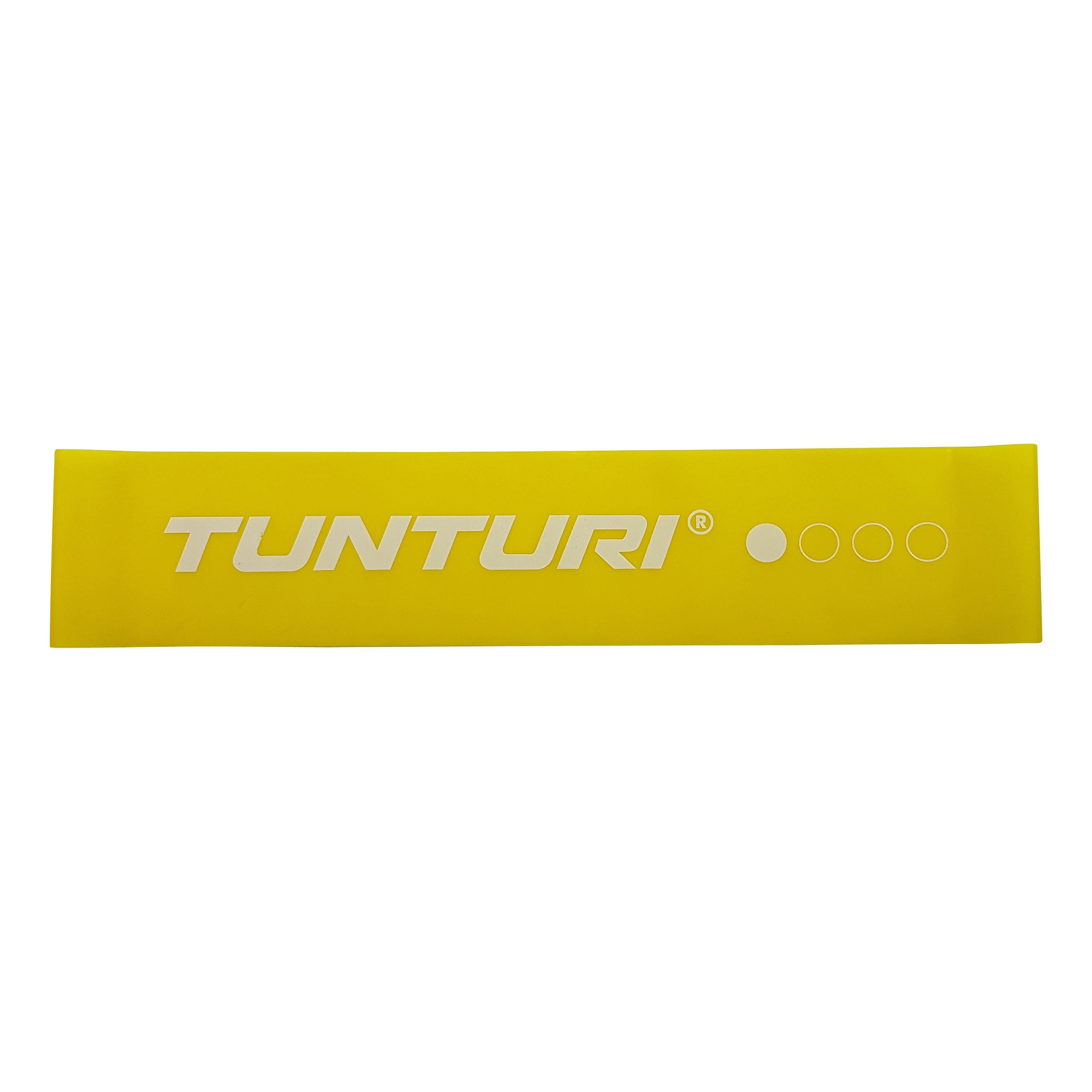 Tränings Gummiband - Tunturi - 'Elastic Set – Mini Resistance Band' - Svart