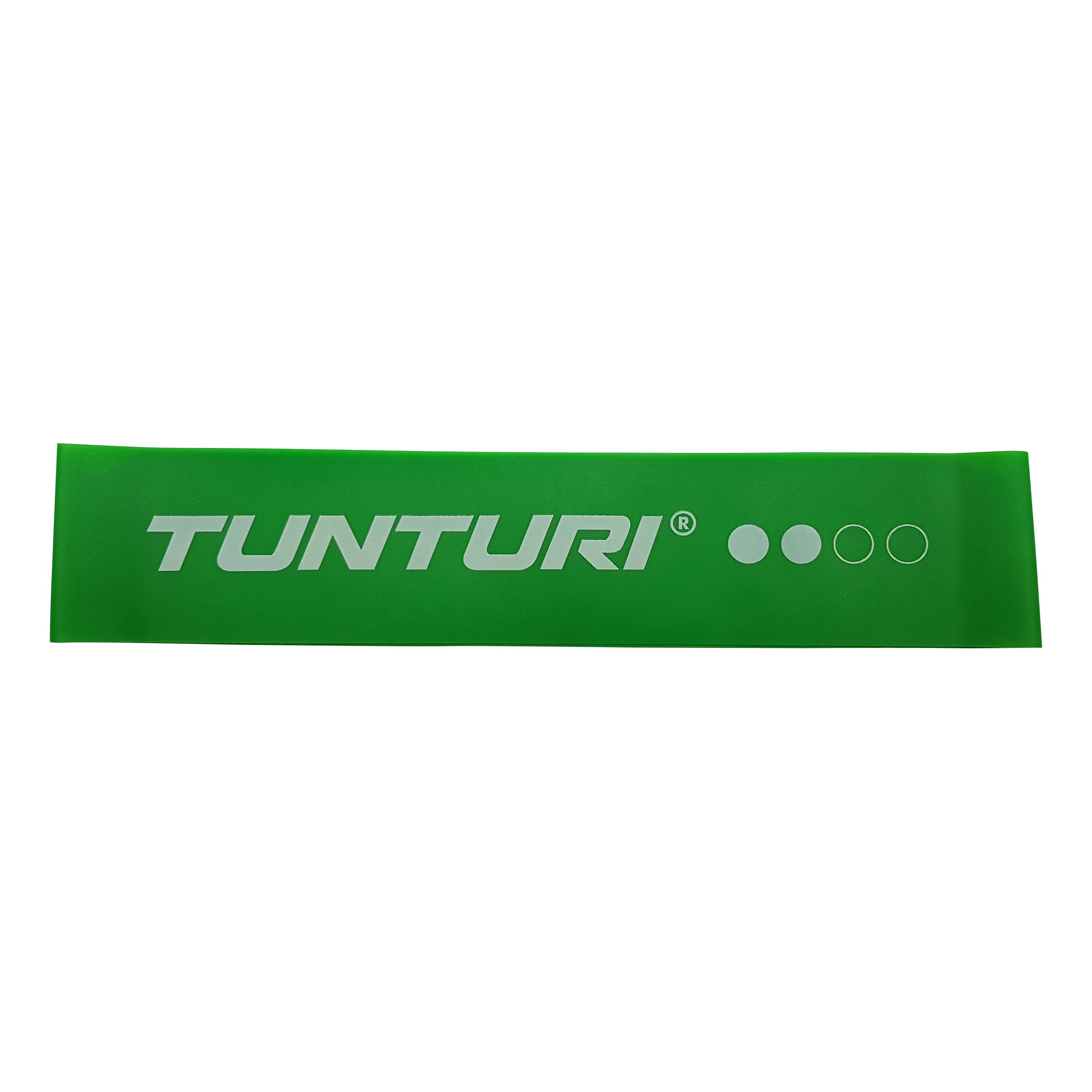 Tränings Gummiband - Tunturi - 'Elastic Set – Mini Resistance Band' - Svart