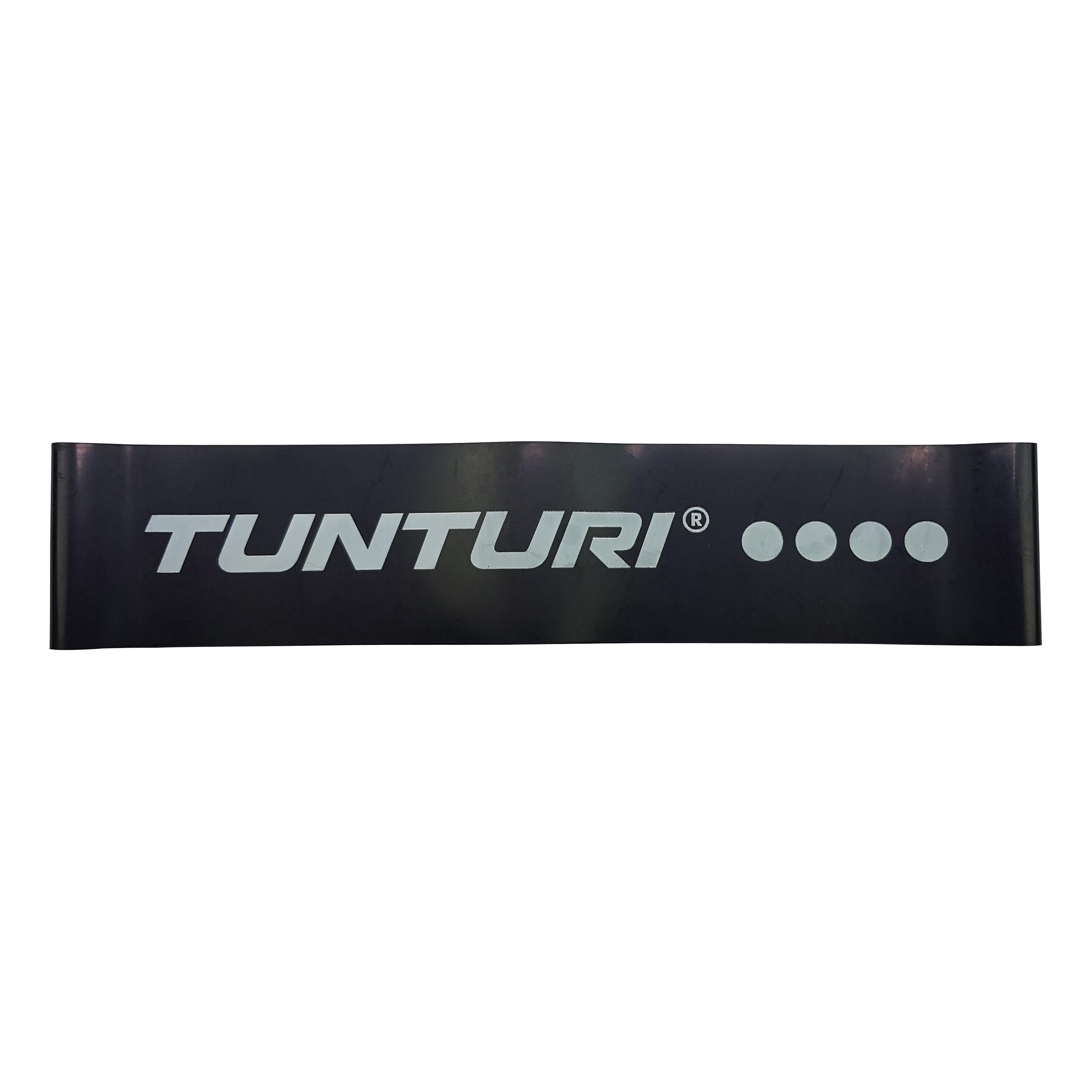 Tränings Gummiband - Tunturi - 'Elastic Set – Mini Resistance Band' - Svart