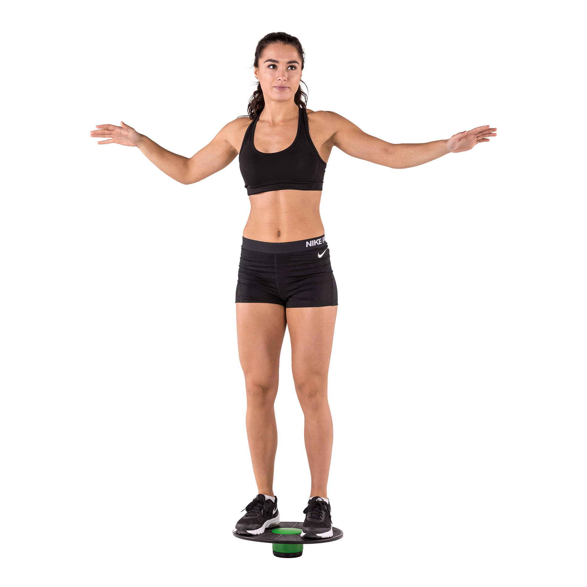 Balansbräda - Tunturi - 'Adjustable' - Svart-Grön