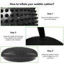 Balansbräda - Tunturi - 'Air Stepper Pad' - Svart