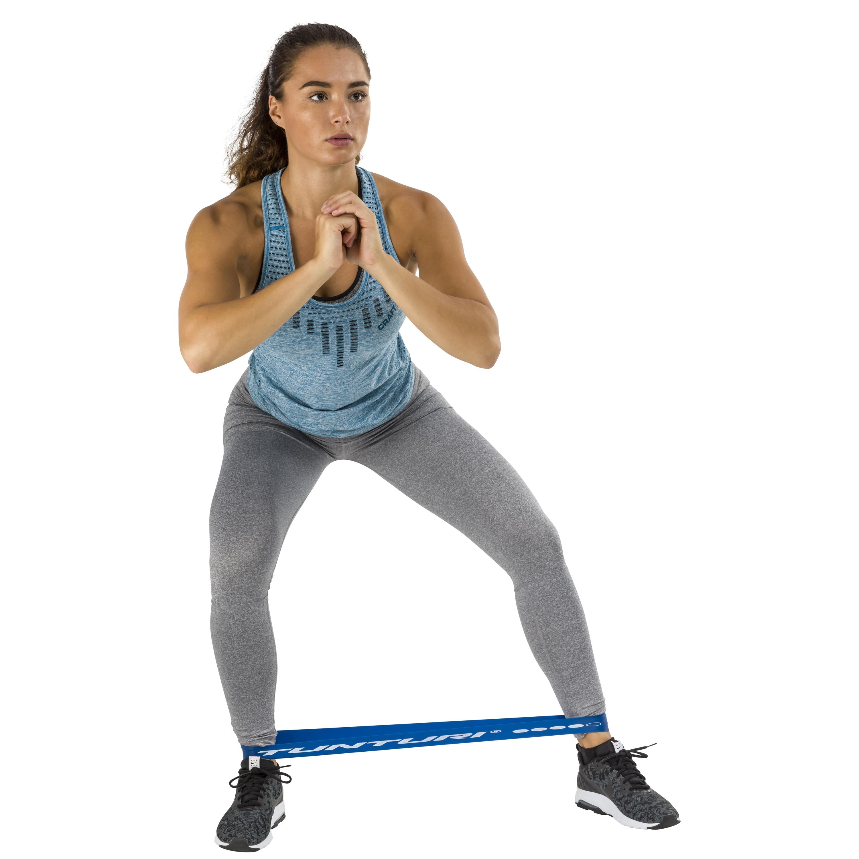 Tränings Gummiband - Tunturi - 'Mini Resistance Band' - Uppsättning