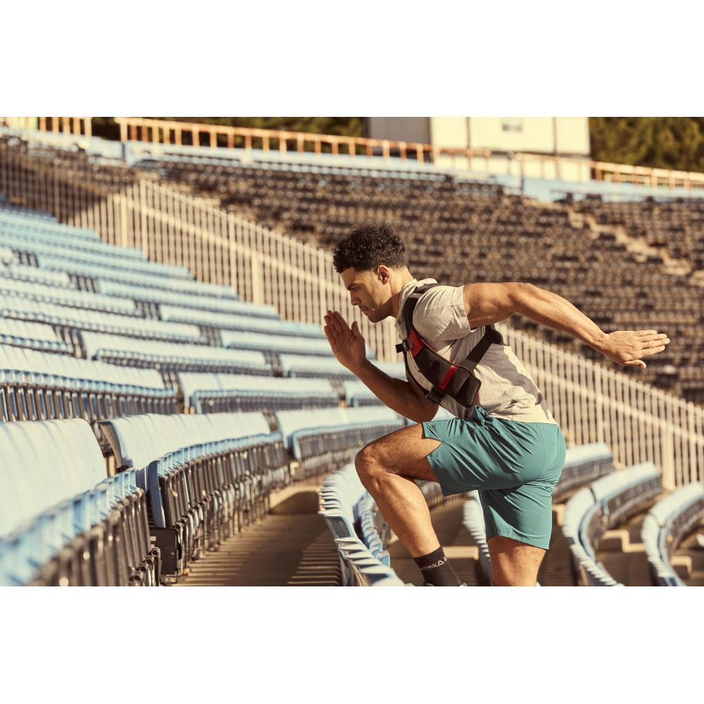 Viktväst - Reebok Weight West - 5 kg - Svart Röd