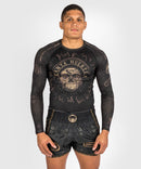 Rashguard - Venum - 'Santa Muerte Dark Side' - Långärmad - Svart-Brun