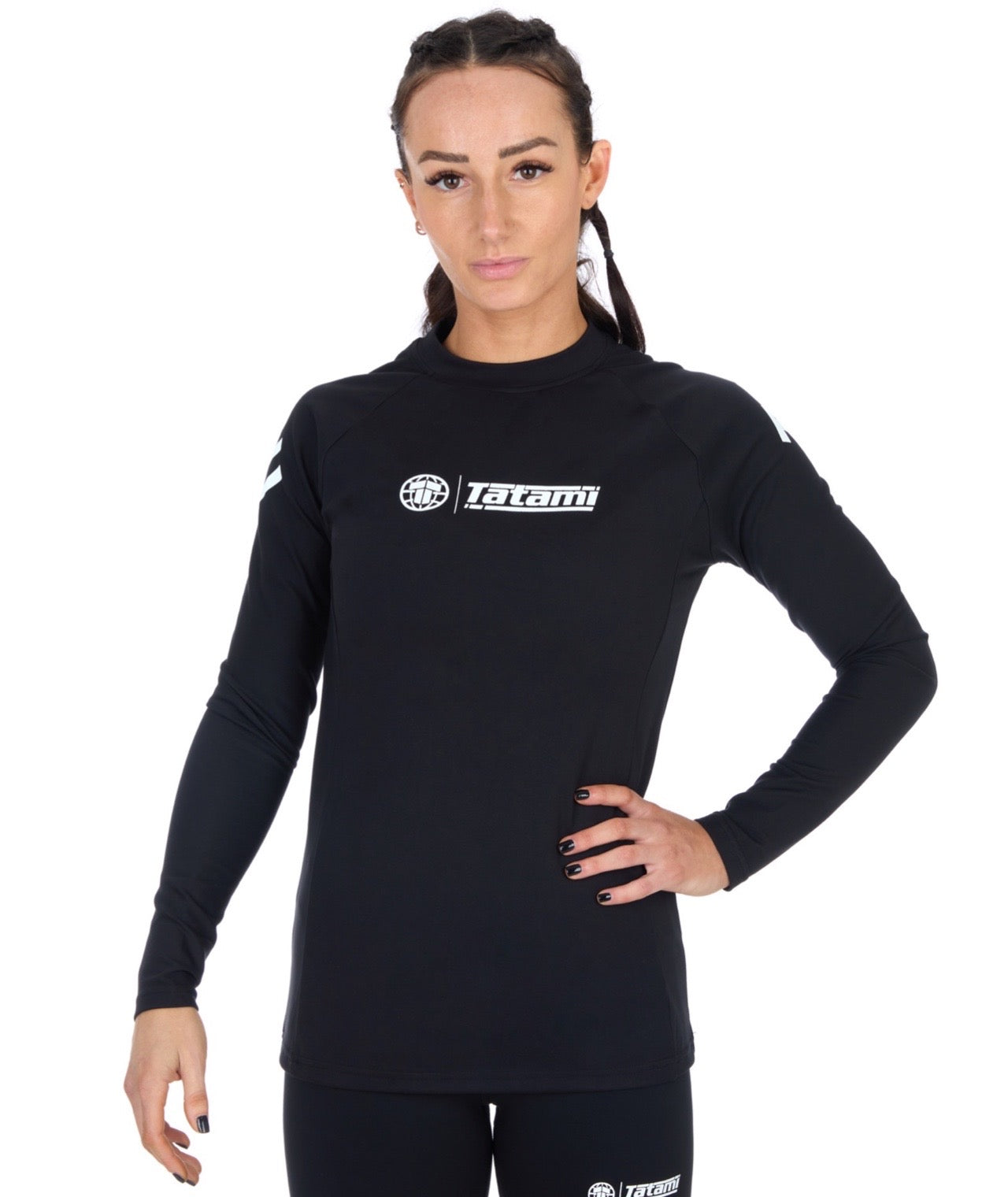 Rash Guard - Dam - Tatami Fightwear - 'Impact' - Långärmad - Svart