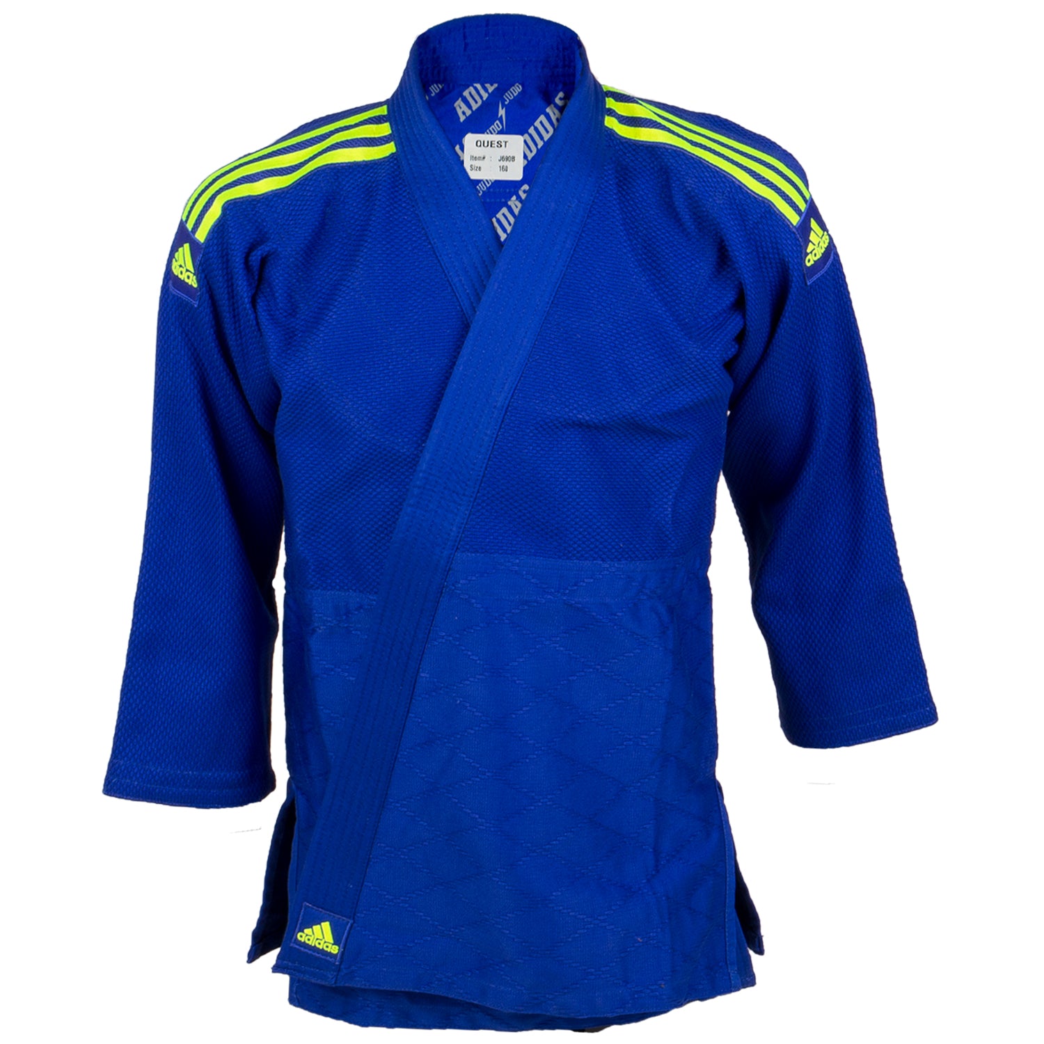 Judo Uniform - Adidas Judo - 'Quest J690' - Blå-Gul