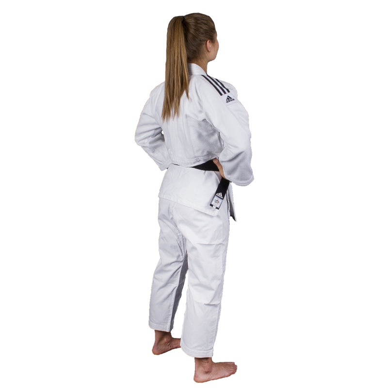 Judo Uniform - Adidas Judo - 'Quest J690' - Vit-Svart