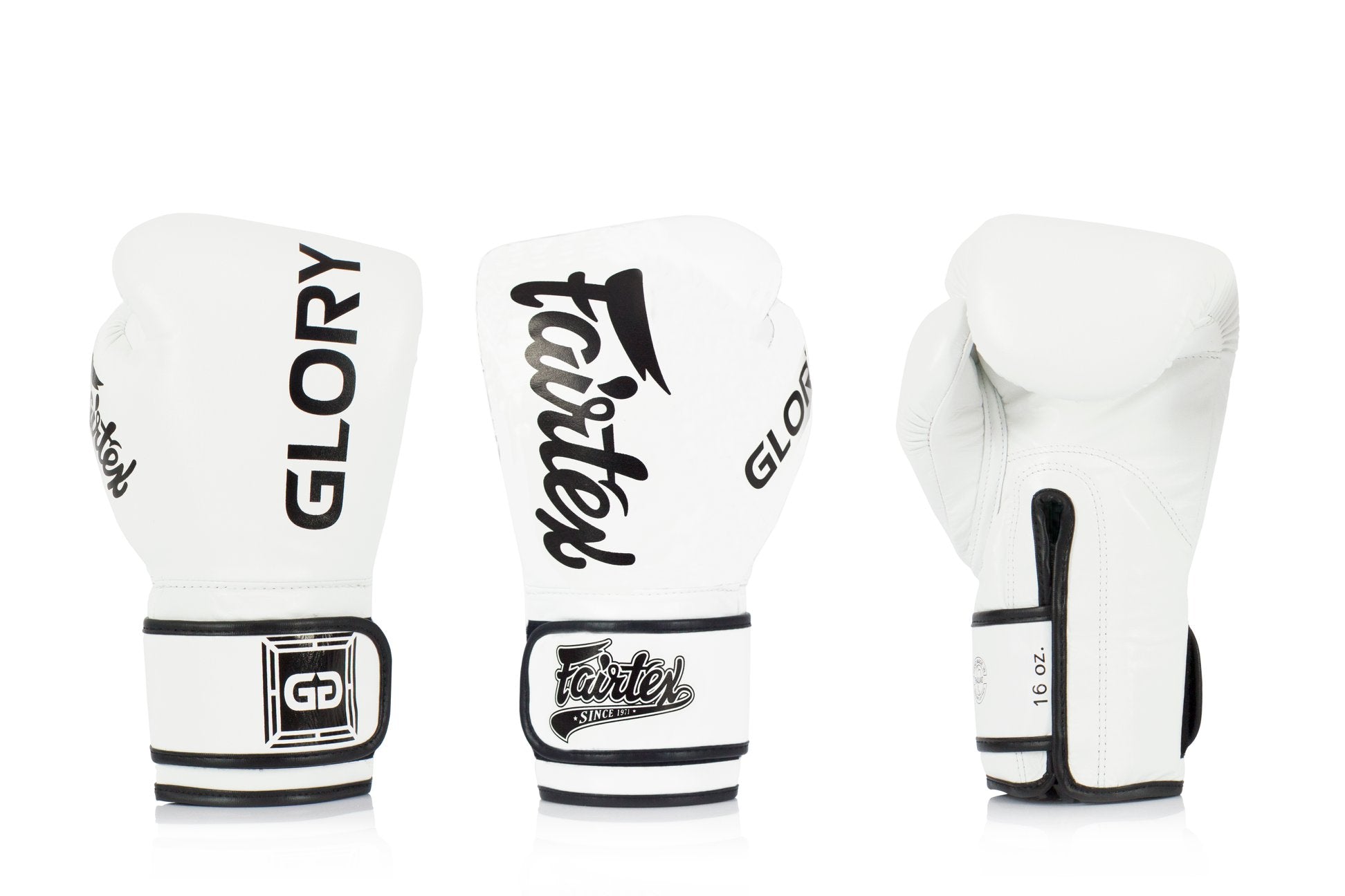 Boksehandske - Fairtex - Glory Hvid/Sort
