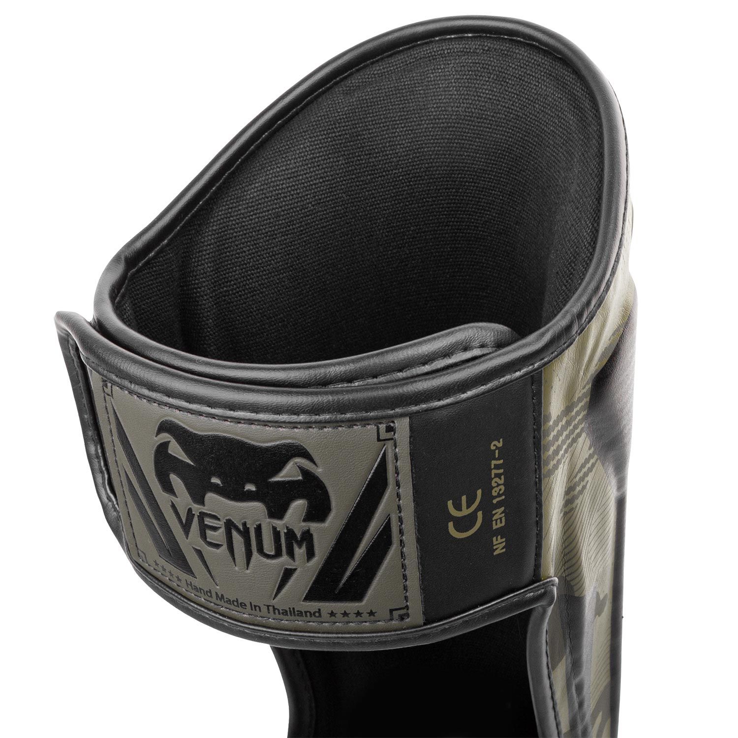 Shin Guard - Venum - 'Elite' - Khaki - Camouflage