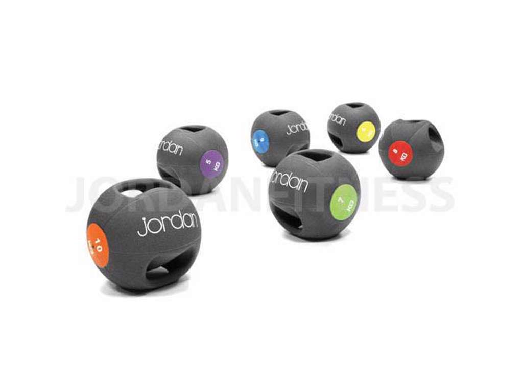 Medicinbold – Jordan – DoubleGrip – 9 kg – Svart