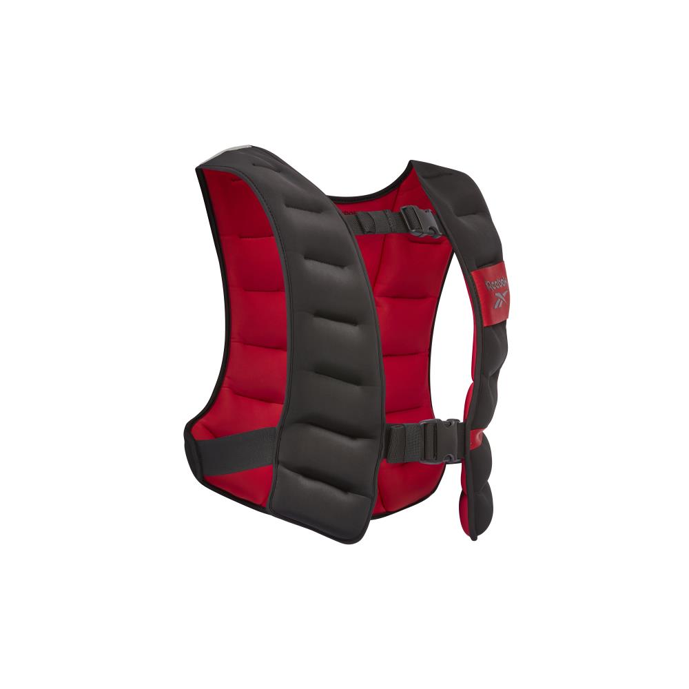 Viktväst - Reebok Weight West - 5 kg - Svart Röd