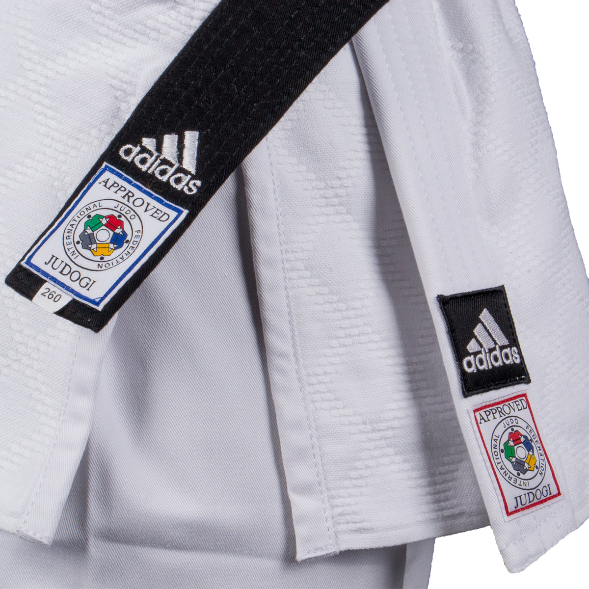 Judo Uniform - Adidas Judo - 'Champion 2.0' - Regular Fit - Vit