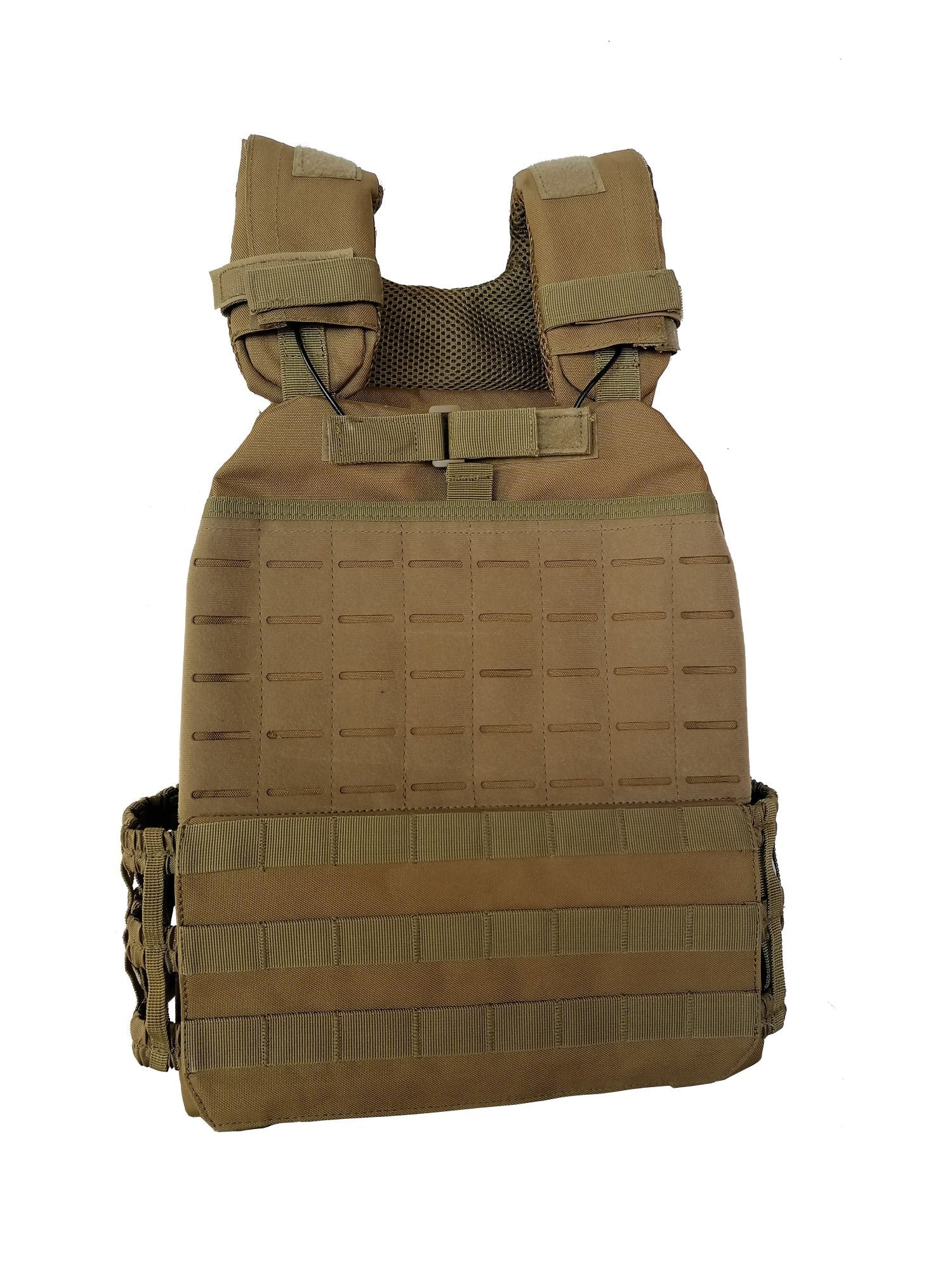 Viktväst - Titan Life Weightvest Tactical - 14 (3,7-14) kg - Brun