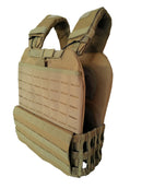 Viktväst - Titan Life Weightvest Tactical - 14 (3,7-14) kg - Brun