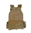 Viktväst - Titan Life Weightvest Tactical - 14 (3,7-14) kg - Brun