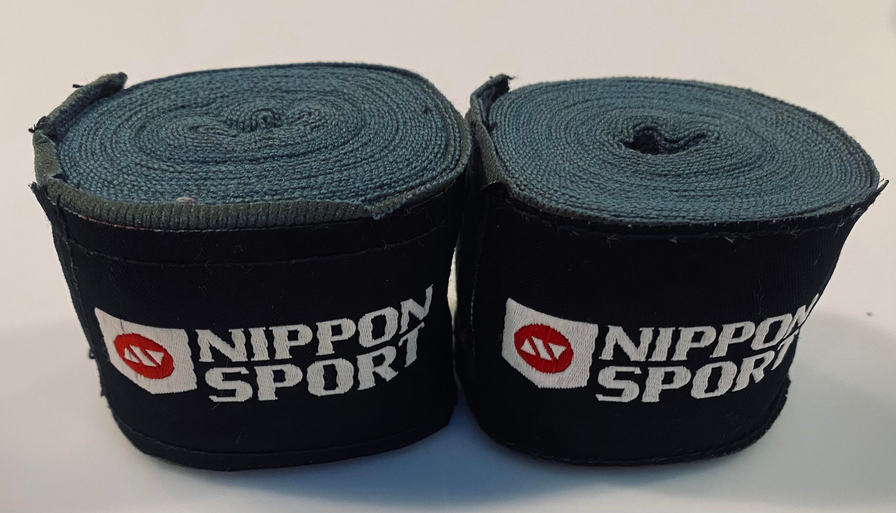 Boxing handwraps elastic revamped – Nippon Sport – 4m – Armygrön