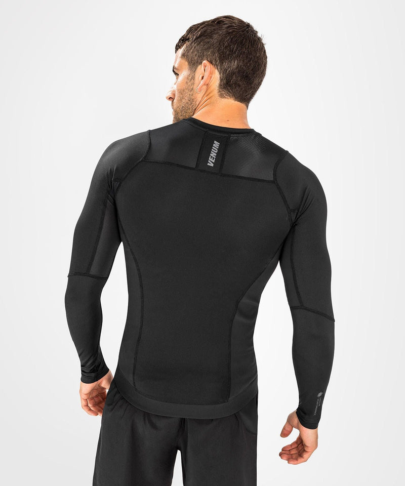 Rash Guard - Venum - 'G-Fit Air' - Långärmad - Svart