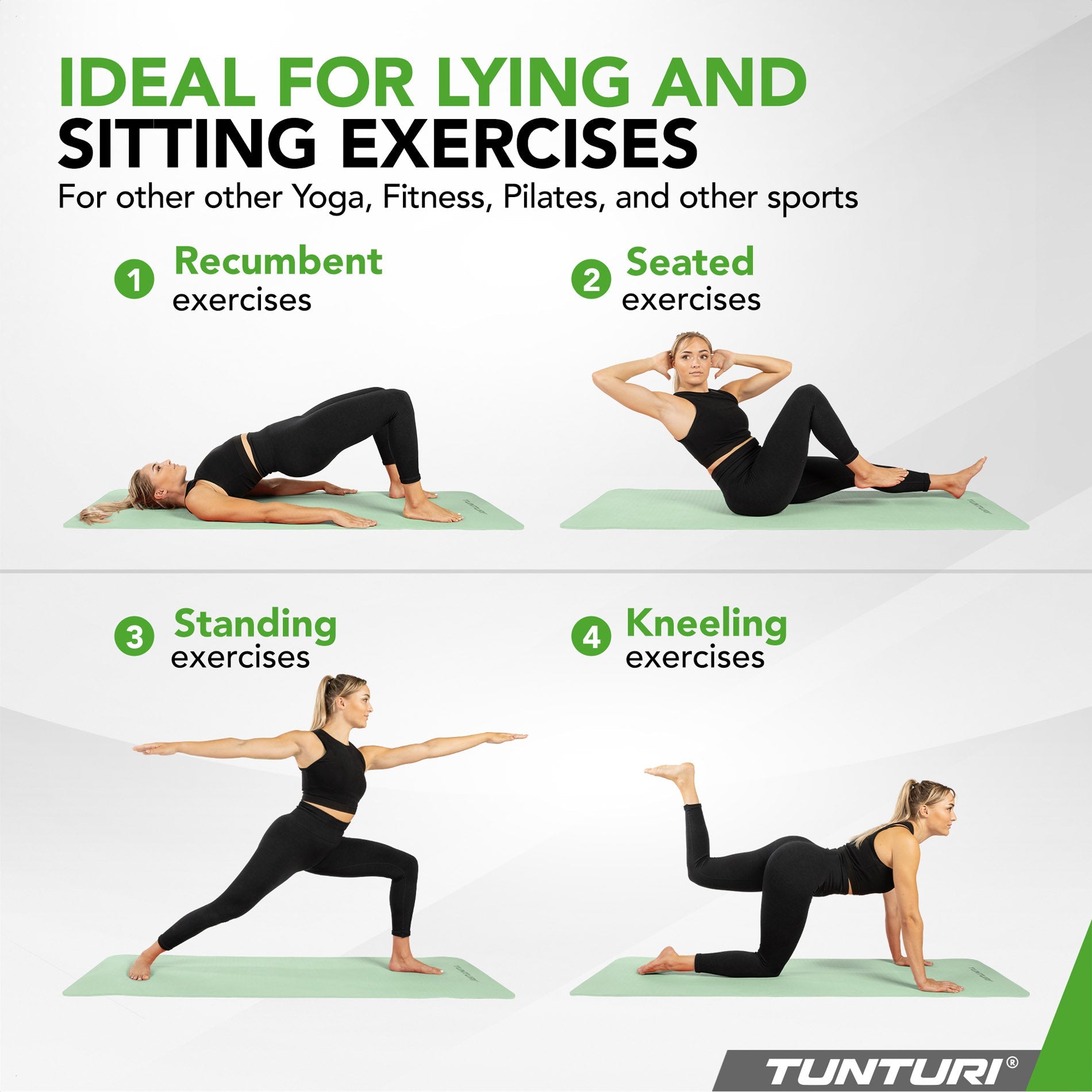 Yogamatta - Tunturi - '8MM' - Mint