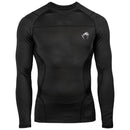 Rash Guard - Venum - 'G-Fit' - Långärmad - Svart