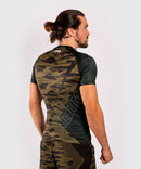 Rash Guard - Venum - 'Contender 5.0' - Khaki Camo - Kortärmad