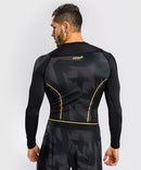 Rashguard - Venum - Razor - Långa ärmar - Svart/Guld