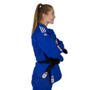 Judo Uniform - Adidas Judo - 'Champion 2.0' - Slim Fit - Blå