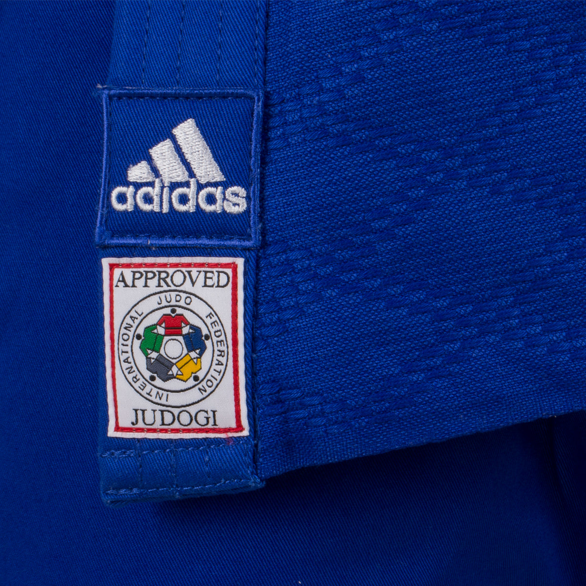 Judo Uniform - Adidas Judo - 'Champion 2.0' - Slim Fit - Blå