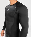 Rashguard - Venum - 'BioMecha' - Långärmad - Svart-Grå