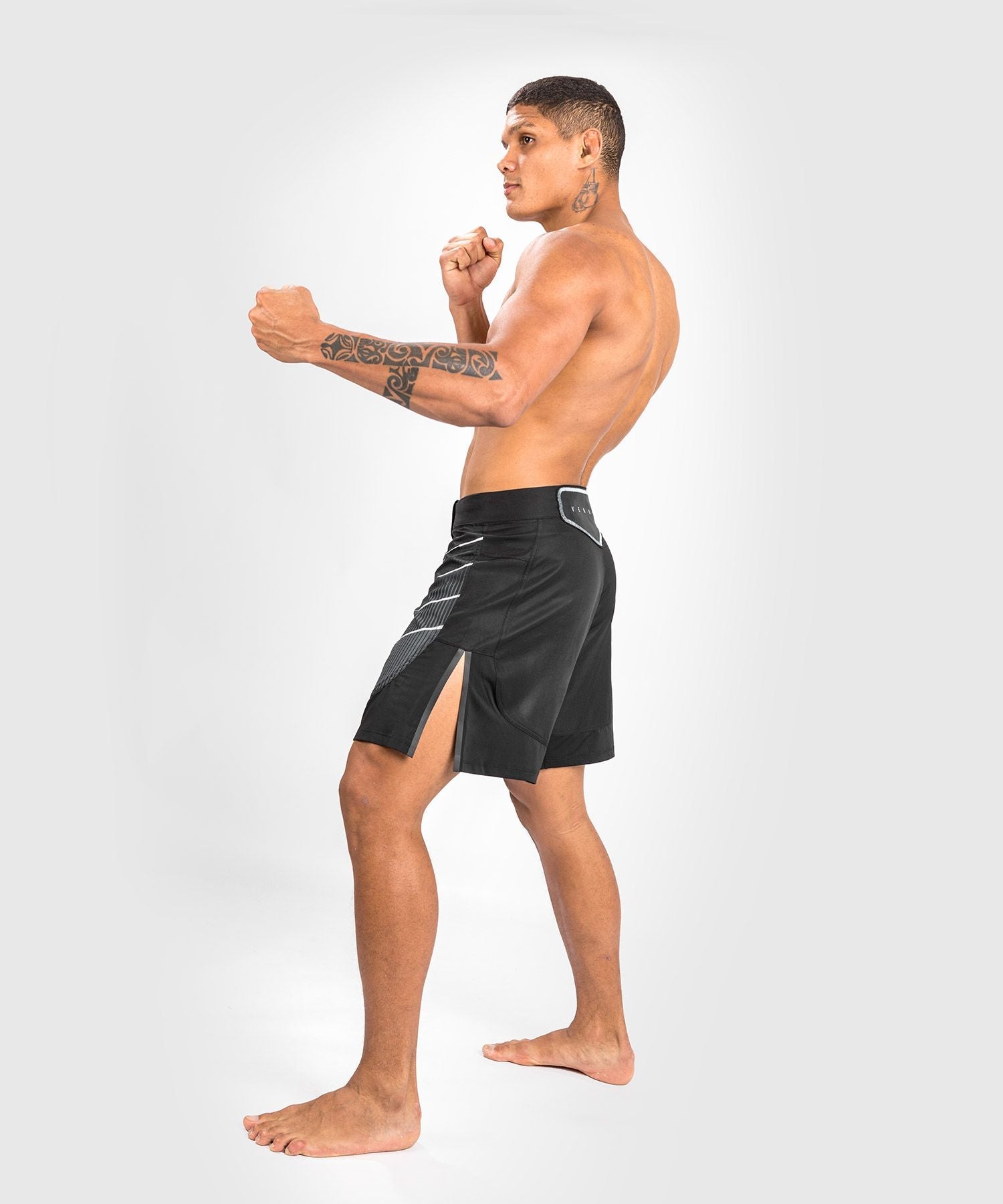 Fightshorts - Venum - 'BioMecha' - Svart-Grå