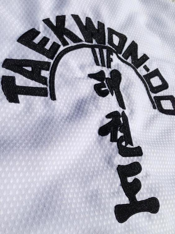 Taekwondo Uniform - Mighty Fist - 'Matrix' - White