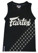 Tank Top - Fairtex - 'JS6' - Svart