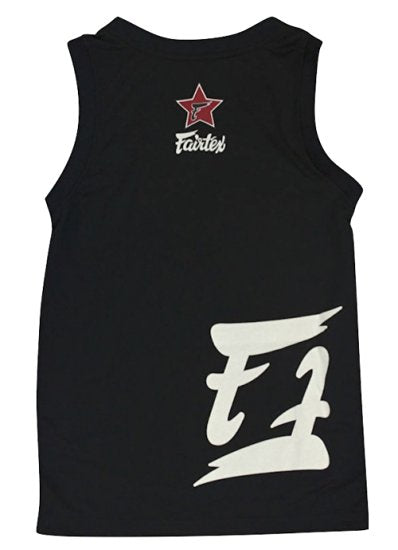 Tank Top - Fairtex - 'JS6' - Svart