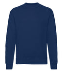 Tröja - Fruit of the Loom - 'Crewneck' - Navy