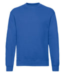 Tröja - Fruit of the Loom - Crewneck - Kungsblå