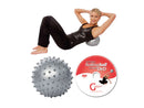 Pilates rullebold + DVD – Gymstick – Grå