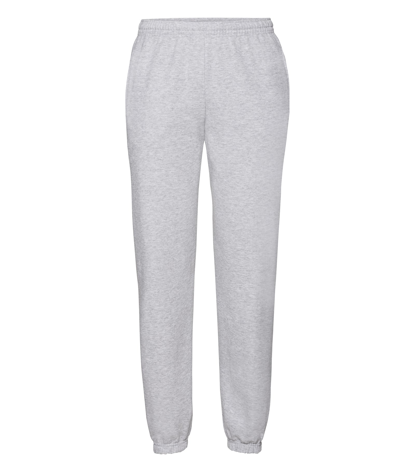 Joggingbyxor - Fruit of the Loom - 'Classic' (Med Elastik) - Grå